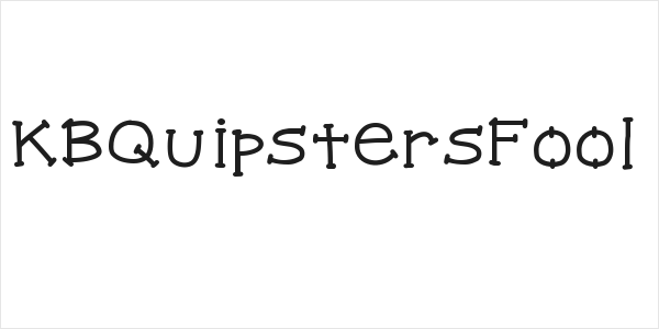 KBQuipstersFool Logo