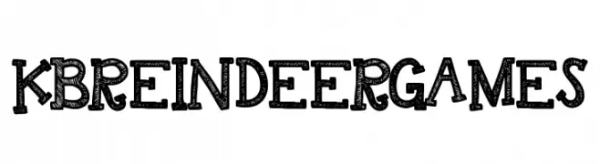 KBREINDEERGAMES  免费字体下载