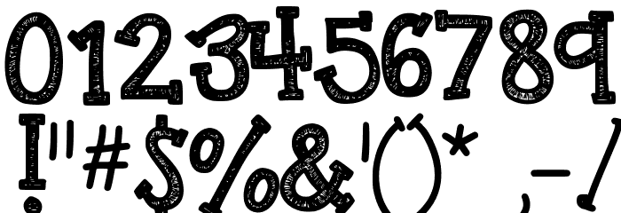 KBREINDEERGAMES Font OTHER CHARS