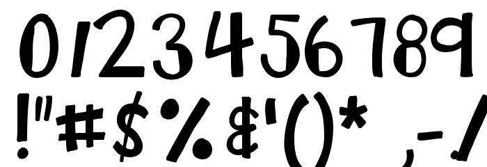 KBRadioWatcher Font OTHER CHARS