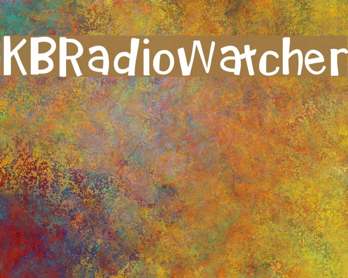 KBRadioWatcher Font examples