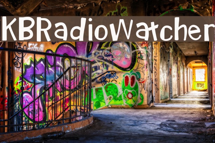 KBRadioWatcher Font examples