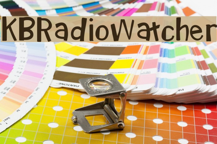 KBRadioWatcher Font examples