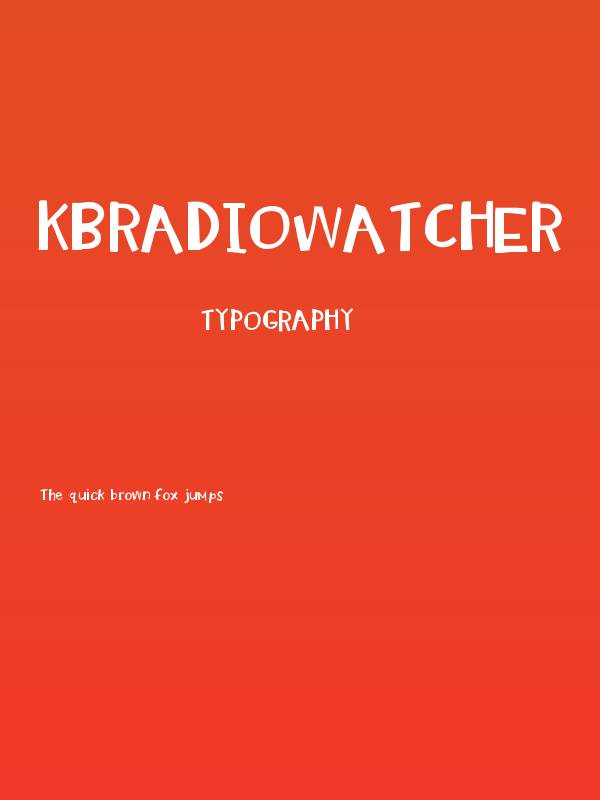 KBRadioWatcher Poster