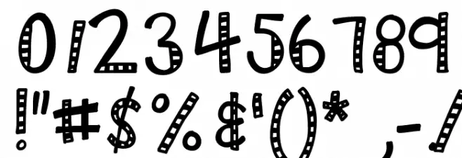 KBRadioWizard Font OTHER CHARS