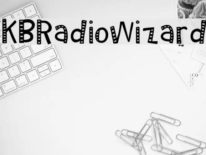 KBRadioWizard Font examples
