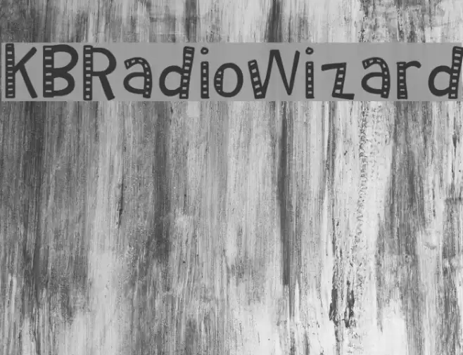 KBRadioWizard Font examples