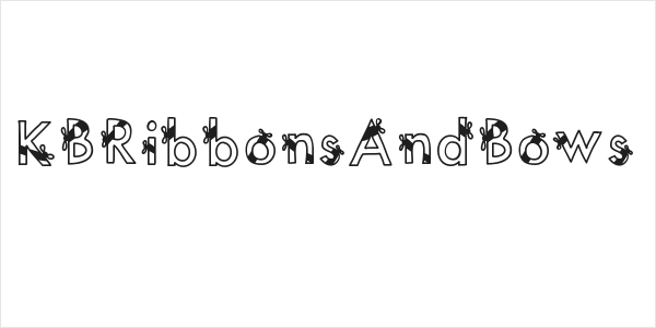 KBRibbonsAndBows Logo