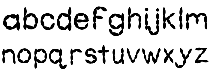 KBRiceaRoni Font LOWERCASE