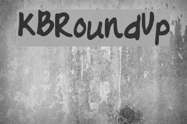 KBRoundUp Fonte examples