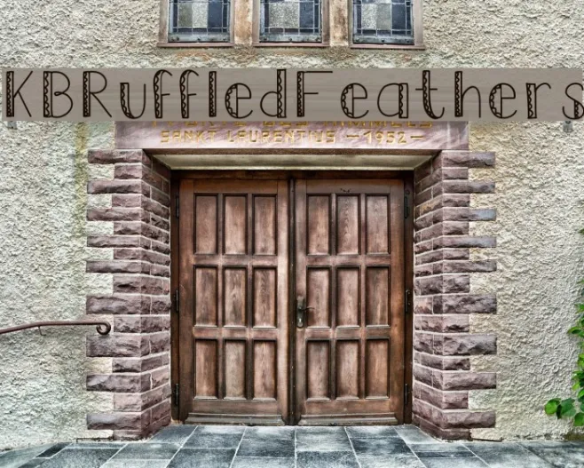 KBRuffledFeathers Example 1