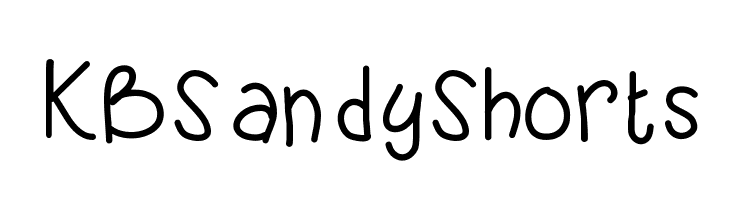 KBSandyShorts  Frei Schriftart Herunterladen
