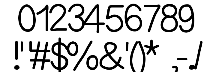 KBScaredStraight Font OTHER CHARS