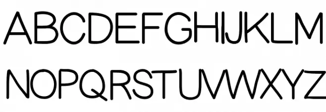 KBScaredStraight Font UPPERCASE