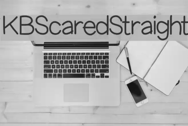 KBScaredStraight Font examples