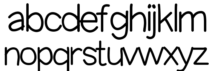 KBScaredStraight Font LOWERCASE