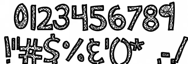 KBSecretPassage Font OTHER CHARS