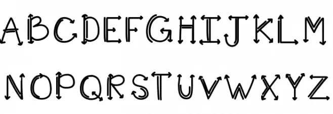KBShotInTheDark Schriftart Groß