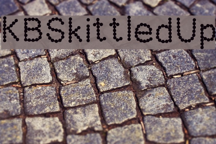 KBSkittledUp Font examples