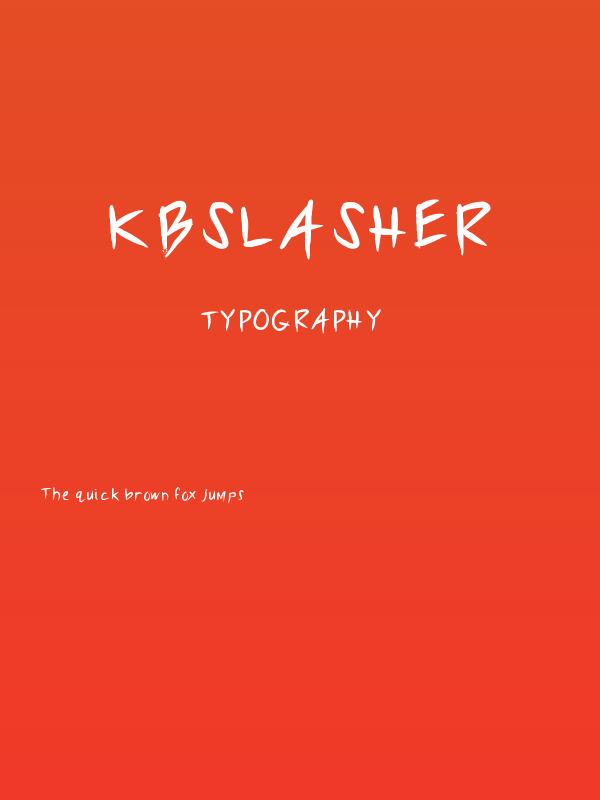 KBSlasher Poster