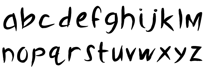 KBSlasher Font LOWERCASE