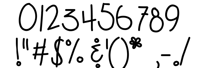 KBSneakyWalrus Font OTHER CHARS
