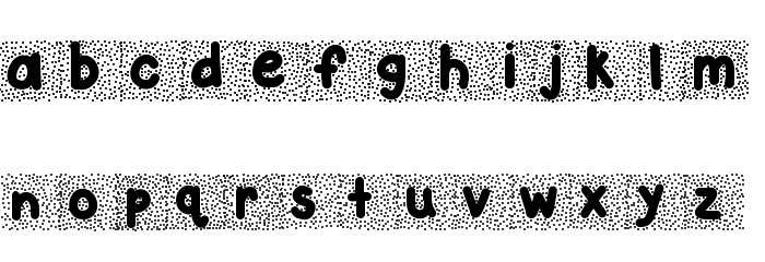 KBSnowballin Font LOWERCASE