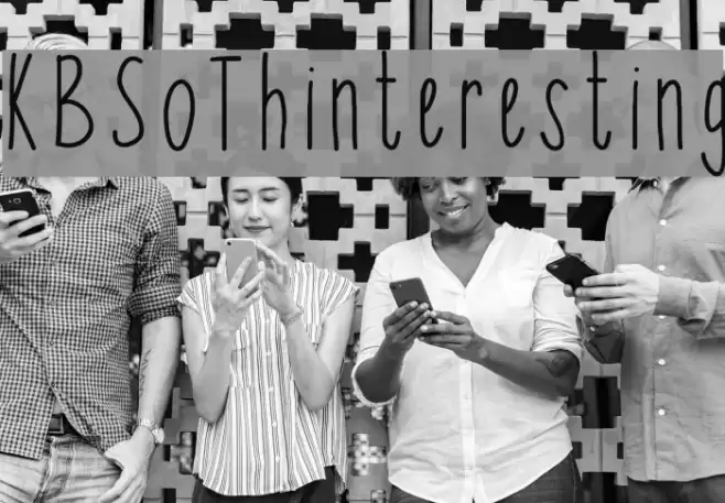 KBSoThinteresting Font examples