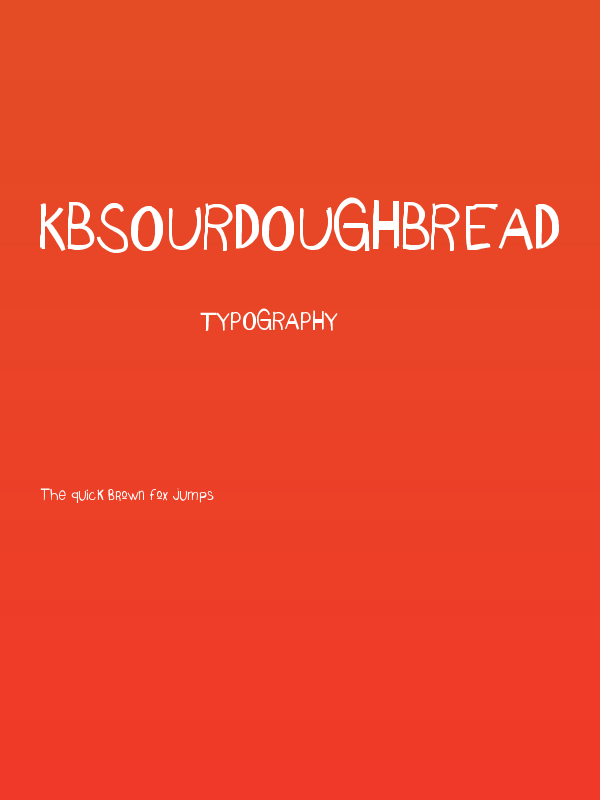 KBSourdoughBread Poster