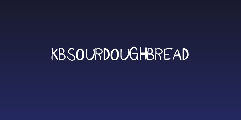 KBSourdoughBread Social Header