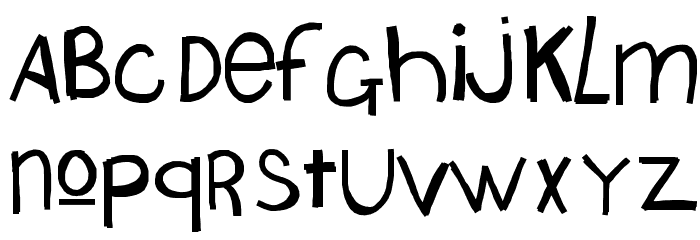 KBSourdoughBread Font LOWERCASE