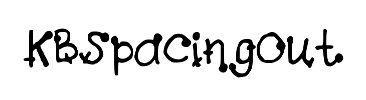 KBSpacingOut  Frei Schriftart Herunterladen