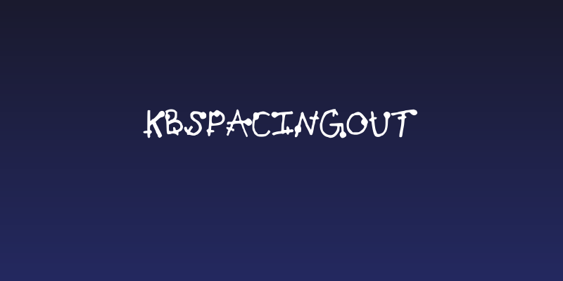 KBSpacingOut Social Header