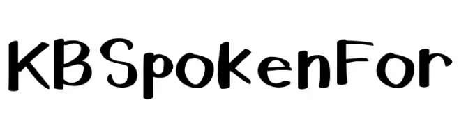 KBSpokenFor  لخطوط تنزيل