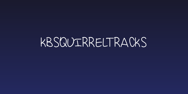 KBSquirrelTracks Social Header
