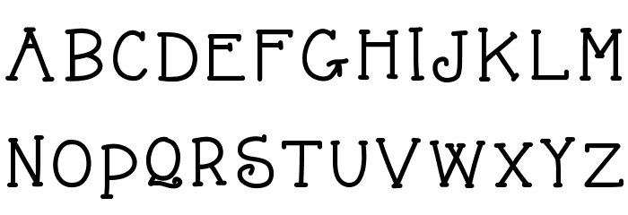 KBStarlight Font LOWERCASE