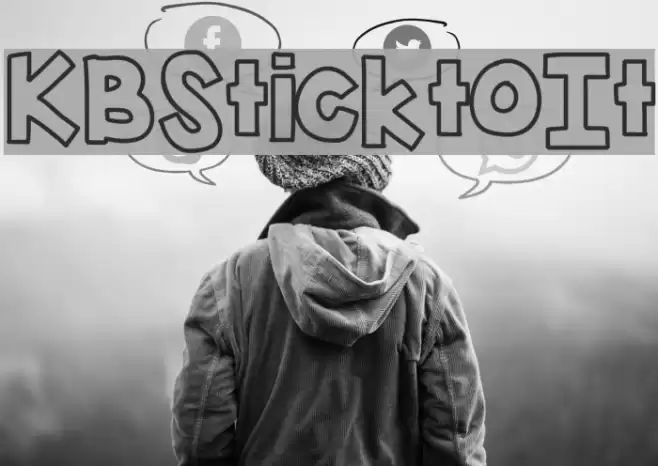 KBSticktoIt फ़ॉन्ट examples