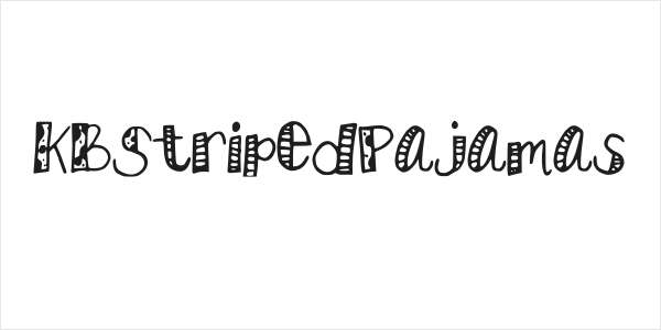 KBStripedPajamas Logo