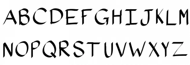 KBStylographic Fonte MAIÚSCULAS