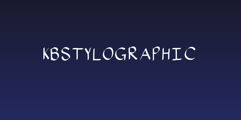 KBStylographic Social Header