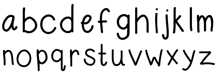 KBSubtle Font LOWERCASE