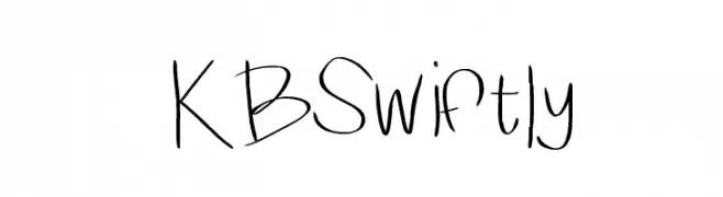 KBSwiftly  font caratteri gratis