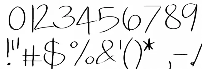 KBSwiftly Font OTHER CHARS