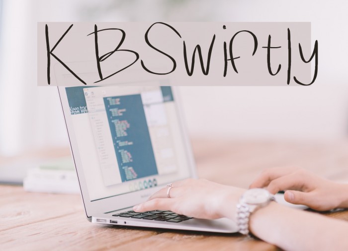KBSwiftly Font examples