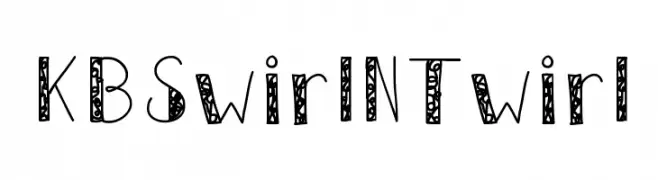 KBSwirlNTwirl  font caratteri gratis