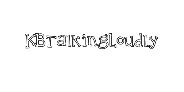 KBTalkingLoudly Logo
