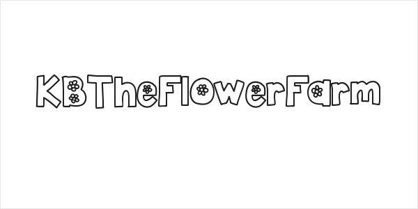 KBTheFlowerFarm Logo