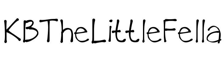 KBTheLittleFella Font