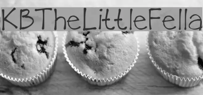 KBTheLittleFella Font examples