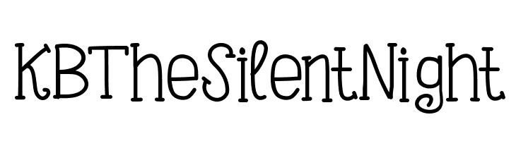 KBTheSilentNight Font